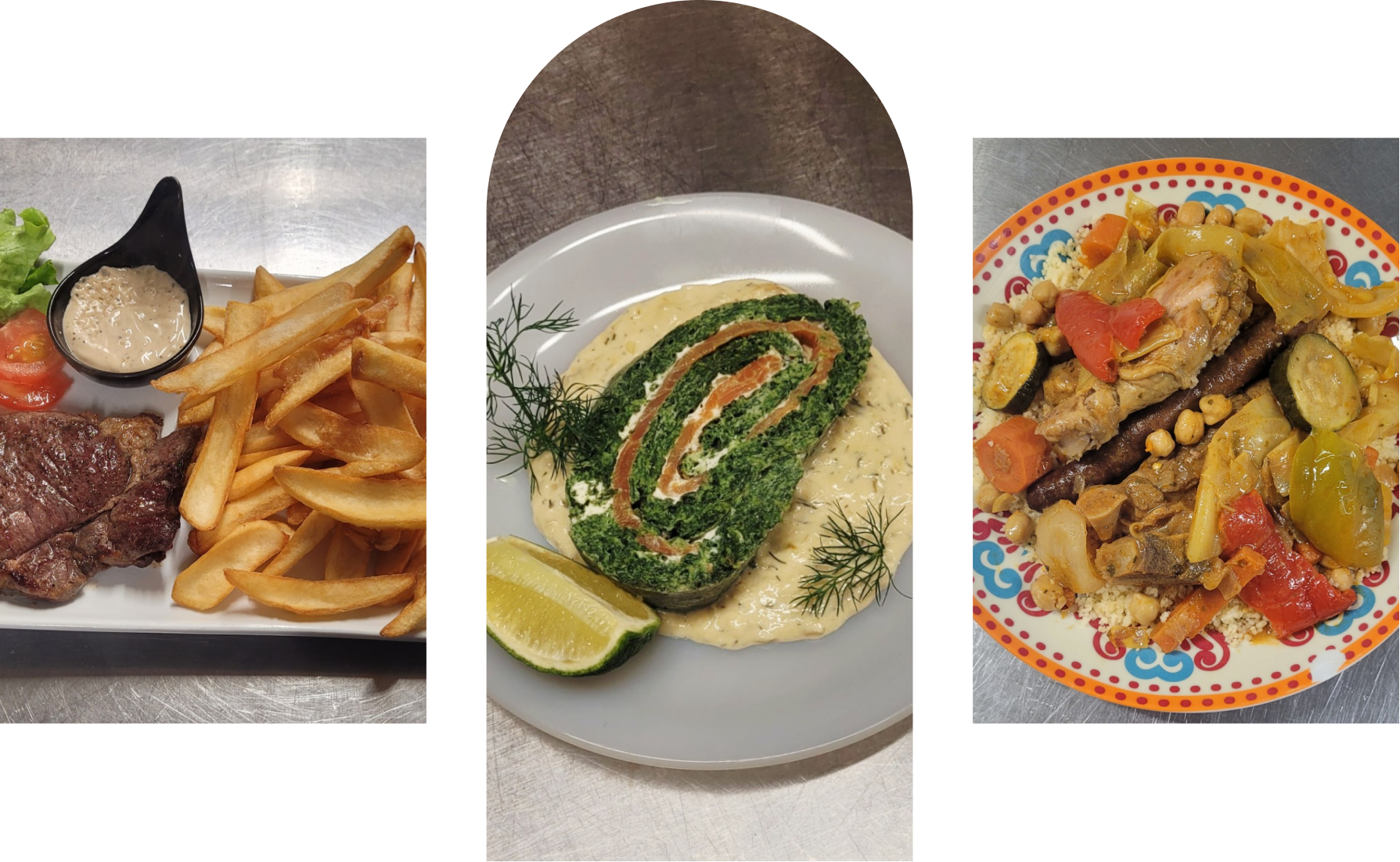 Le restaurant - Les 3 Orchidées - restaurant MONT-SOUS-VAUDREY - Restaurant Saint Aubin